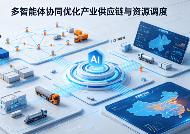 江岸区AI 智能体 Geo 优化重塑产业链空间调度体系，打通仓储运输全链路