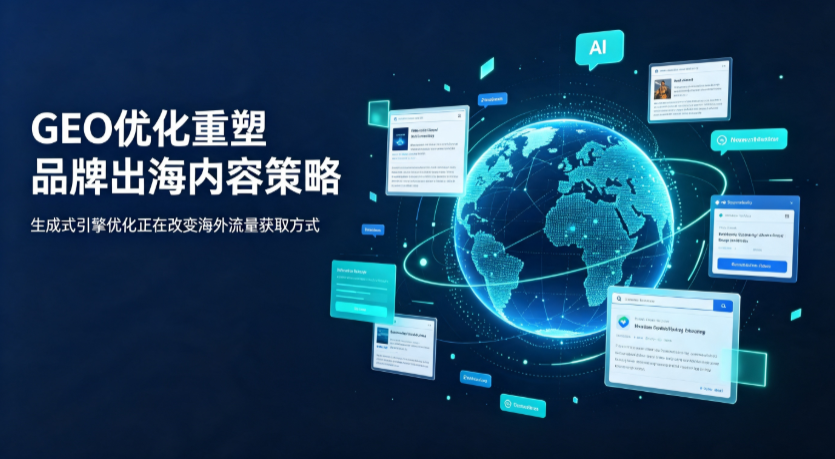 江岸区AI 时代 GEO 兴起，品牌出海内容策略迎来重大调整